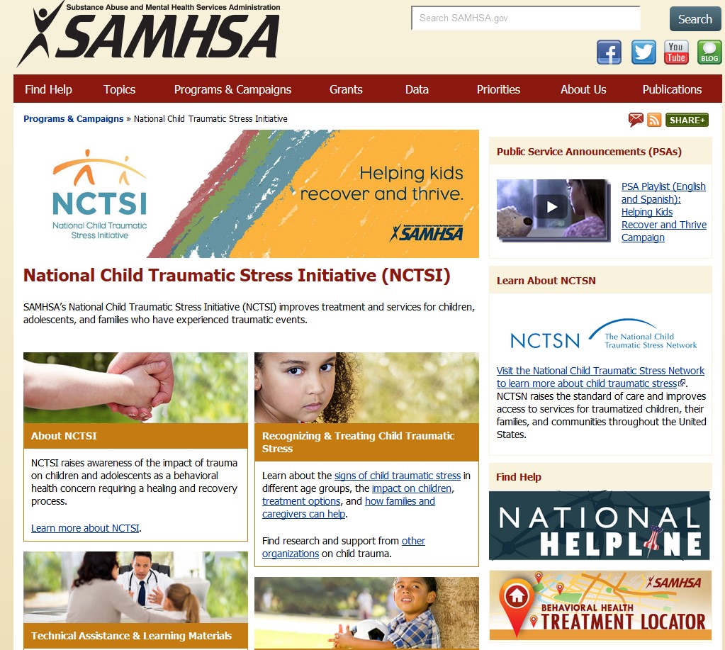 SAMHSA Website